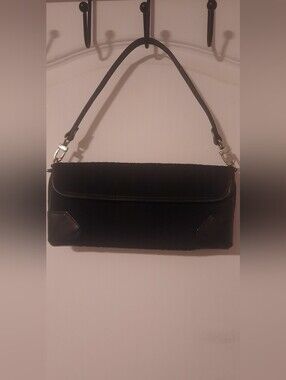 Classic Black Women's Shoulder Bag